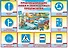 Комплект из 4-х плакатов "Дорожные знаки" с методическими рекомендациями. ФГОС. ФГОС ДО. ФООП - 2