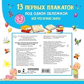 13 первых плакатов под одной обложкой. Всё что нужно знать. 0—3 года - 1