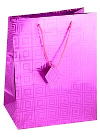Подарочный пакет, 25,6*12,5*32cm, в ассортименте