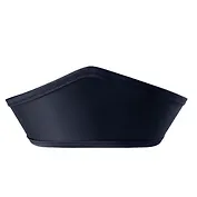 Кокошник-ободок черный (текстиль)