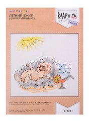 Набор для вышивания Klart 8-226 Летний ежик
