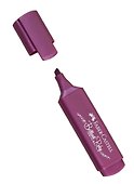 Текстовыделитель «Highlighter TL» розовый металлик, Faber-Castell - 2