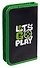 Пенал «Let's go play», 1 отделение, 19х11,5 см, Hatber - 1