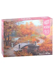 Пазл 1000 "Осень в старом парке"