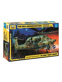 Сборная модель ЗВЕЗДА, Вертолет МИ-28 Н (1:72)