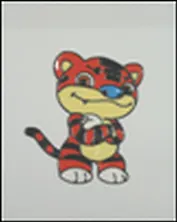 Аппликация Мэджик гель (085012) Тигренок (Евромаркет)