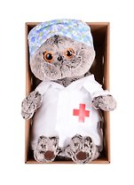Игрушка мягкая Budi Basa, Басик - доктор (25 см) (Ks25-161)