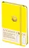 Блокнот Color (желтый). Резинка, тиснение зол. фольгой, искусственная кожа, 80 л, А5 - 1
