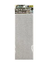 Набор д/творчества Стразы-кристаллы большая упаковка (1461-6E) (белые)