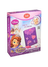 Набор для творчества. Шьем чехол для планшета из фетра «Disney София. Весенний день»