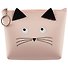 Косметичка на молнии Котик с ушками (PU) (15×21) (ПВХ бокс) (12-11592-ZY-22) - 1