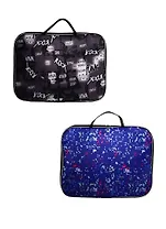 Папка на молнии B4 350*270мм ткань нейлон, жесткие ручки, ассорти, Silwerhof