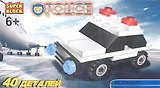 Конструктор SuperBlock Police Патрульная машина S 40 дет. (MF003175) (коробка)