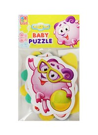 Мягкие пазлы Baby puzzle Смешарики (4 пазловые картинки) (VT1106-49) (4 мм) (3+) (упаковка)