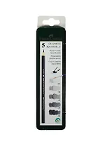 Карандаши ч/гр акварельные 5шт НВ, 2В, 4В, 6В, 8В