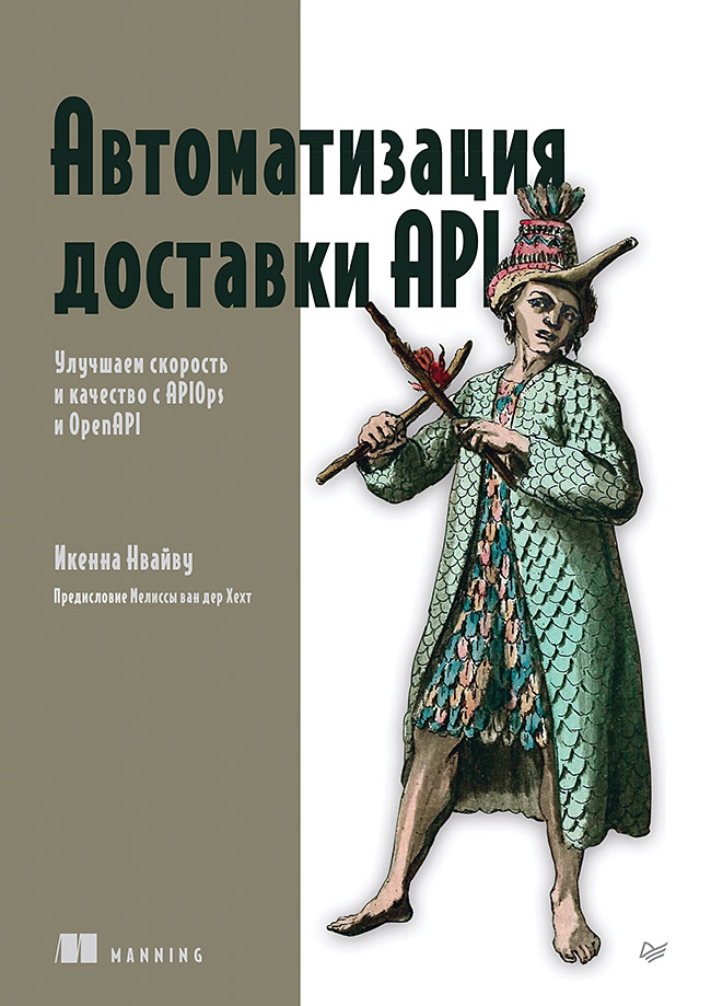 Обложка книги «Автоматизация доставки API. Улучшаем скорость и качество с APIOps и OpenAPI»