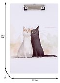 Планшет «Коты. Павлик и Валера», А4, ламинированный картон, Be positive - 1