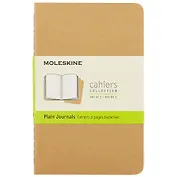 Набор книг для записей Moleskin Cahier Journal Pocket, 3 штуки, мягкая обложка, 32 листа, А6