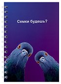 Тетрадь общая «Голуби (семки)», 80 листов в клетку, А5 - Hai Bin - 0