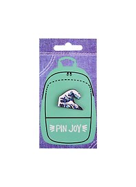 Значок «Кацусика Хокусай. Большая волна», металл, Pin Joy