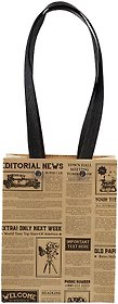 Пакет А6 14*11,5*6 "City newspaper" нейтр., бум.мат.ламинат 