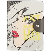 Ежедневник недат. А6+ 96л "Comics" иск.кожа, мягк.переплет, In Folio