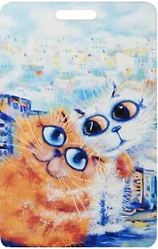 Чехол для карточек Cat in the City (Обнимушки)