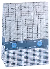 Пакет А3 46*33*10 "Мужской" нейтр., бум.мат.ламинат, ассорти