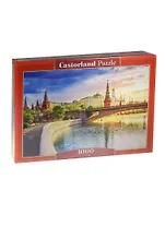 Пазлы 1000 C-103348 Набережная Москва (68х47см) (Castorland)