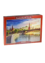 Пазлы 1000 C-103348 Набережная Москва (68х47см) (Castorland)