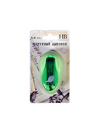 Дырокол фигурный Hobbyboom Лист розы № 62 (CD-99S-062) (1,8см) (блистер)