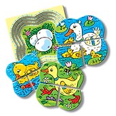 Пазл «Уточка» первый пазл малыша, Step Puzzle - 1