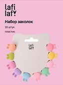 Набор заколок-крабиков mini «Кролики», матовые, пастельные оттенки, 1.5 см, 10 штук, Lafilaf - 0