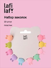 Набор заколок-крабиков mini «Кролики», матовые, пастельные оттенки, 1.5 см, 10 штук, Lafilaf