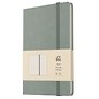 Книга для записей А4- 96л кл. "Joy Book. Мятное мороженое" иск.кожа, тонир.блок, скругл.углы, ляссе, резинка
