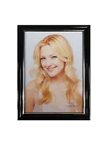 Фоторамка пластик 13*18 "Черная с серебром", Xianju Maojia Crafts Factory