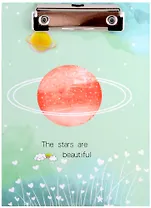 Планшет А5 "Stars", лам. картон, ассорти