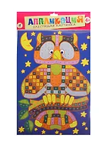 Разноцветная мозаика для малышей Сова (2678) (3+) (аппликация) (пакет)