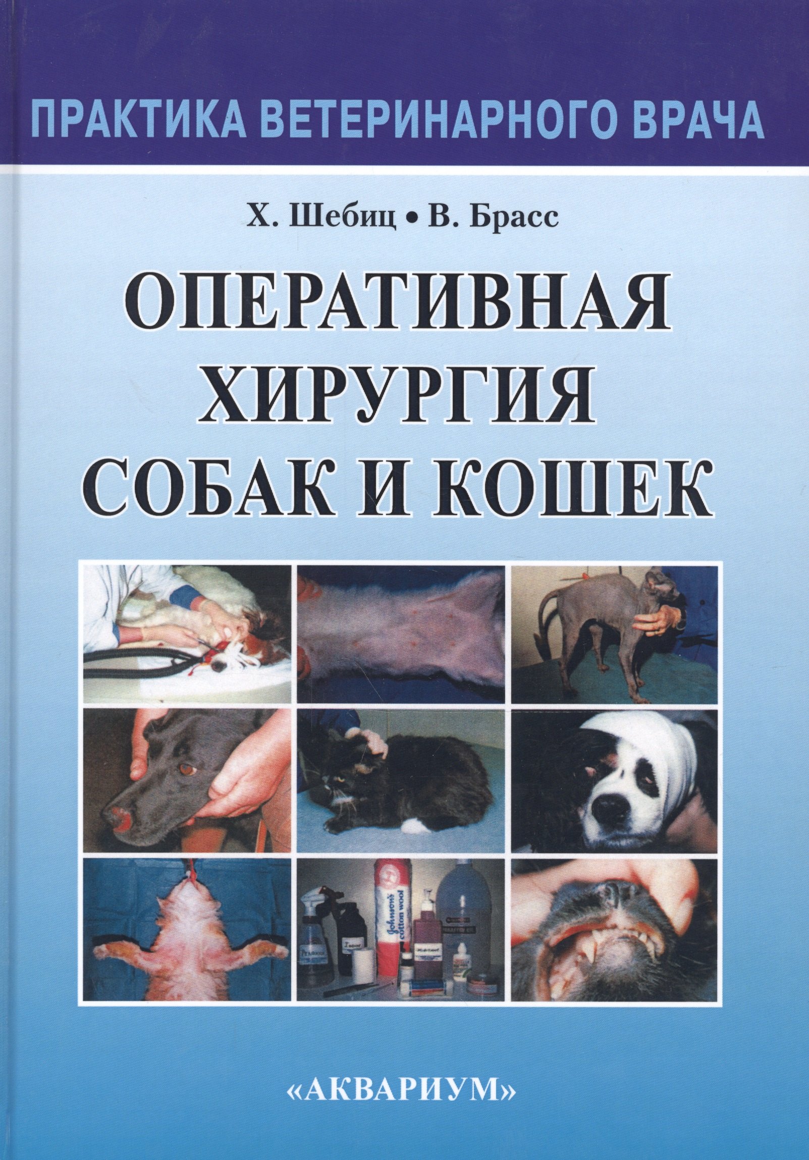 

Оперативная хирургия собак и кошек.