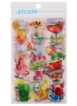 Наклейки PVC  Leisure Time, 6 листов