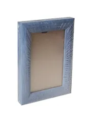 Фоторамка пластик 10*15 "Dominica" голубая, 100 рамок