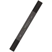 Маркер художественный "Сонет" черный, двухсторон., тонк. и широк.долото, Сонет