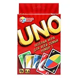 UNO. Веселая игра для всей семьи номер 1 (70 игральных карт + 2 карты с правилами игры)