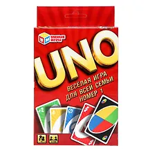 Настольная игра «UNO Весёлая игра для всей семьи номер 1», Умные игры