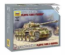 Сборная модель «Немецкий средний танк T-V A Пантера», ZVEZDA (6196)