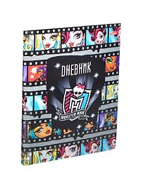 Дневник шк. 40л "Monster High" интегр.обл., универс.шпаргалка, Hatber