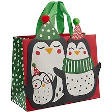 Пакет А5 18*23*10 "Family" Новый год, бум.мат.ламинат