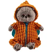 Игрушка мягкая Budi Basa, Басик в комбинезоне Дракончик (В1) (19 см) (Ks19-167)