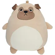 Мягкая игрушка «Мопсик овальный», 40 х 25