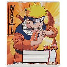 Тетрадь в клетку Academy Style «Naruto» в ассортименте, 12 листов